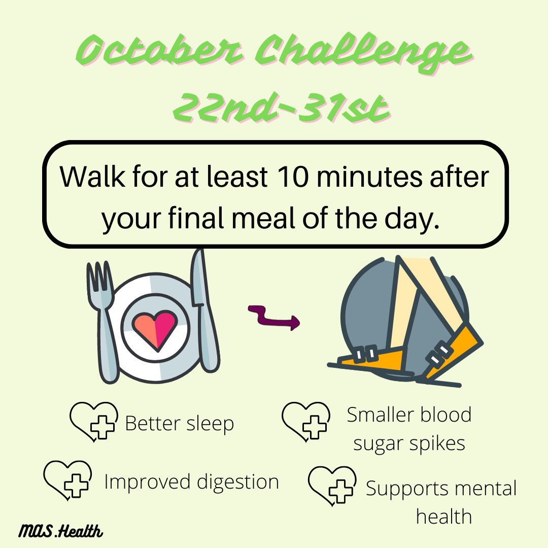 Why you should walk after dinner